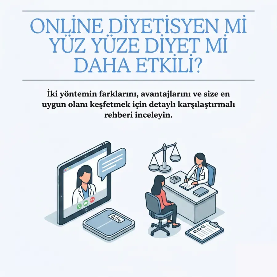 Online Diyetisyen mi Yüz Yüze Diyet mi Daha Etkili?