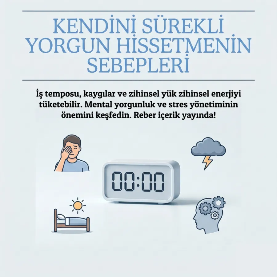 Kendini Sürekli Yorgun Hissetmenin Sebepleri