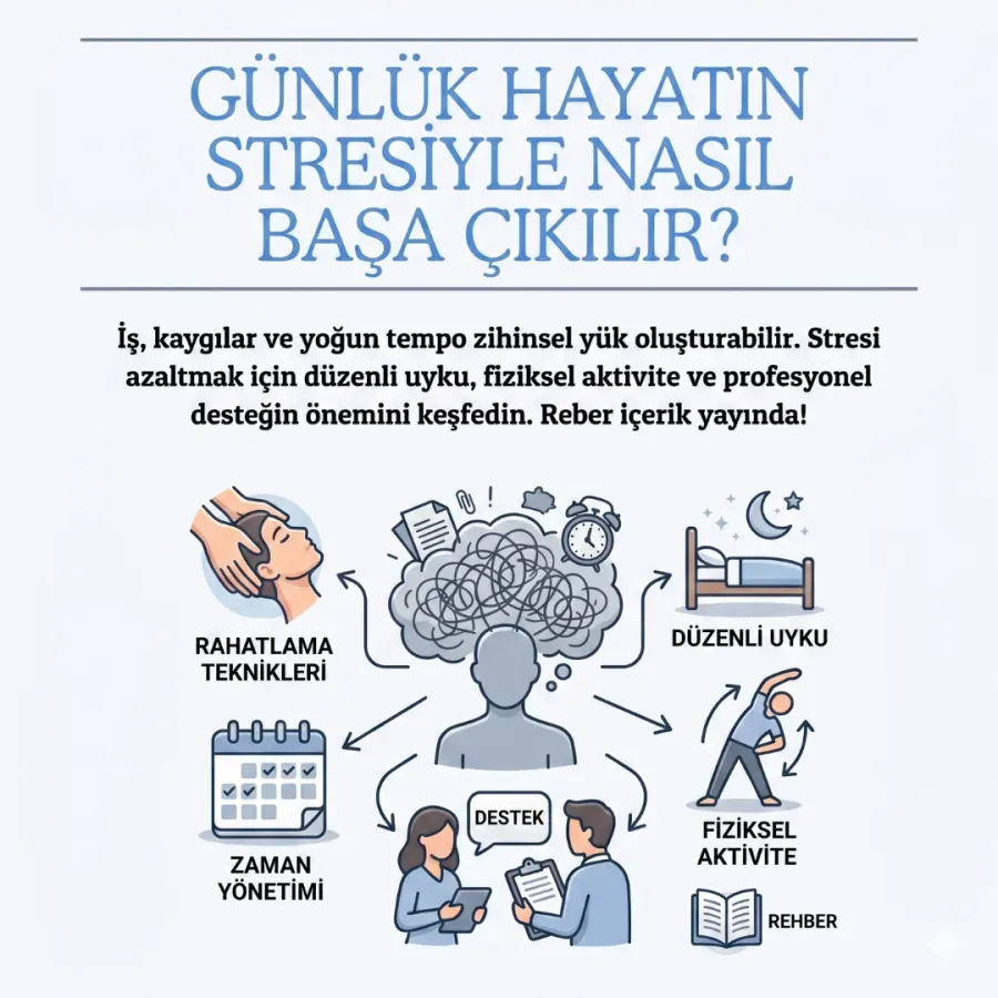 Günlük Hayatın Stresiyle Nasıl Başa Çıkılır?