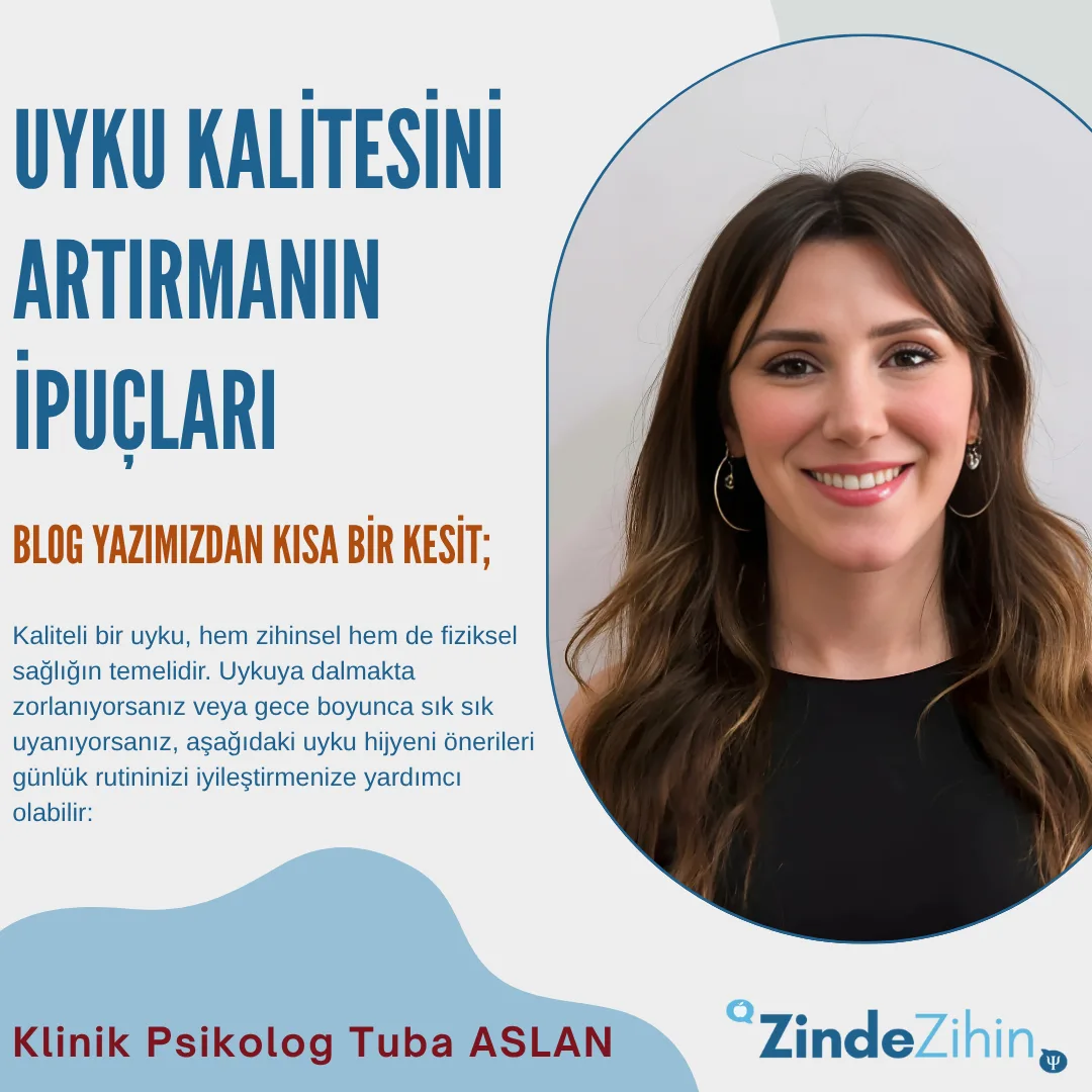 Uyku Kalitesini Artırmanın İpuçları
